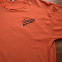90's distressed Thornton's Indiana motorcycle tee shirt, men's size large