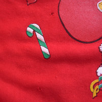 Vintage 80's cute teddy bear christmas sweatshirt, men's small