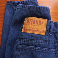 Vintage 80's high waisted jeans, mom jeans, blue denim, tapered leg, size 8 / 6