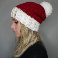 Knit beanie hats