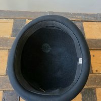 1940 Lan-O-Rex NY black wool bowler hat