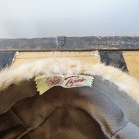 1950 Pogue's of Cincinnati mink fur pill box hat