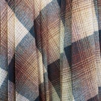 1970 Casual Corner plaid wool pleated skirt, small