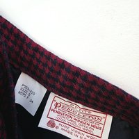 1980 Pendleton houndstooth wool pencil skirt, small