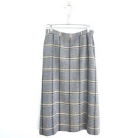 1960 Pendleton plaid wool skirt, medium 10
