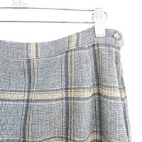 1960 Pendleton plaid wool skirt, medium 10