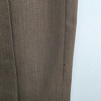 1990 Ralph Lauren brown wool long wrap skirt, medium 8