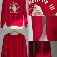 Ugly Christmas sweatshirts, sizes small and medium, choose one