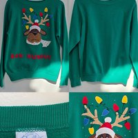 Ugly Christmas sweatshirts, sizes small and medium, choose one