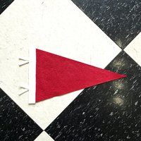 Small Cincinnati pennant banner