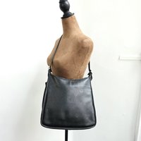 1999 COACH Andrea black leather shoulder bag