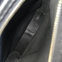 1999 COACH Andrea black leather shoulder bag