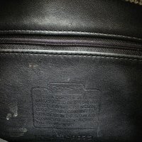 1999 COACH Andrea black leather shoulder bag