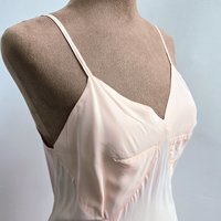 1940 Barbizon "Bryn Fair" pink slip dress, size small