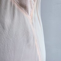 1940 Barbizon "Bryn Fair" pink slip dress, size small