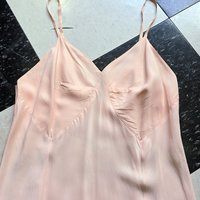 1940 Barbizon "Bryn Fair" pink slip dress, size small