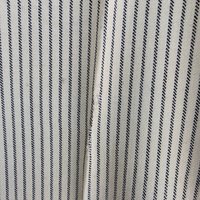 1920 pinstriped wool trouser pants with button fly, size 28 waist