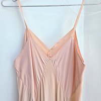 1940 Barbizon "Bryn Fair" pink slip dress, size small