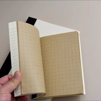 French rough notebook