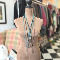 Antique key necklace