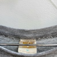 1970 Russell Athletic heathered grey tee shirt, size medium large