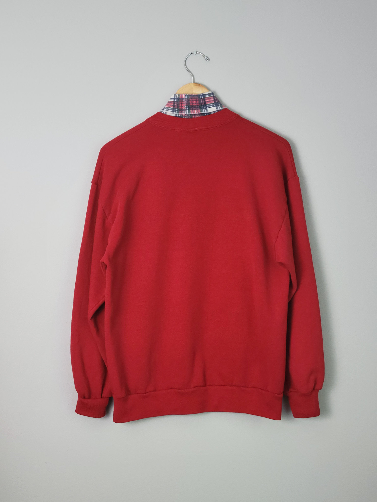 80's cute penguin Christmas sweatshirt, women's size large