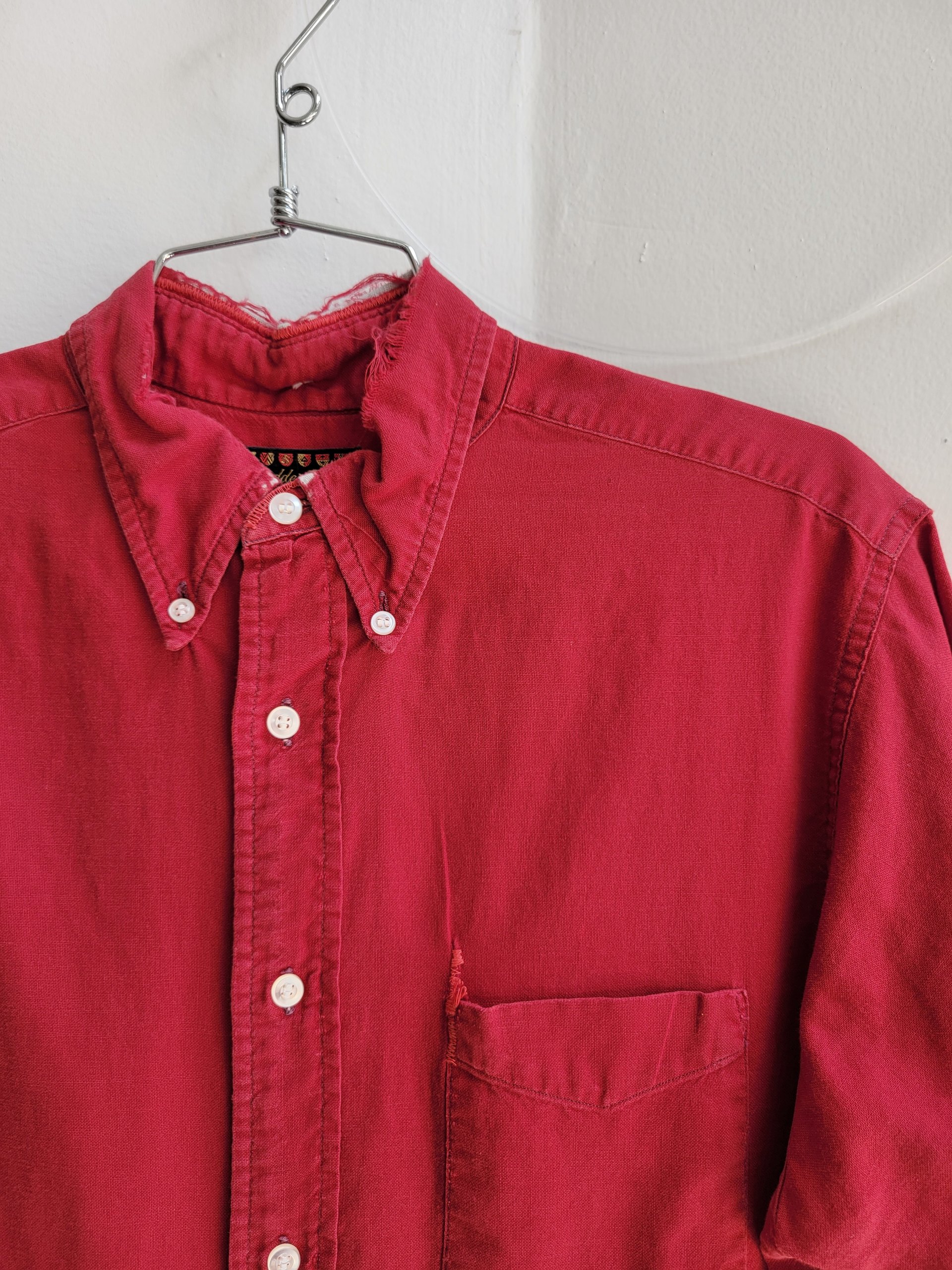 1960 Madder-Tones distressed button up, medium