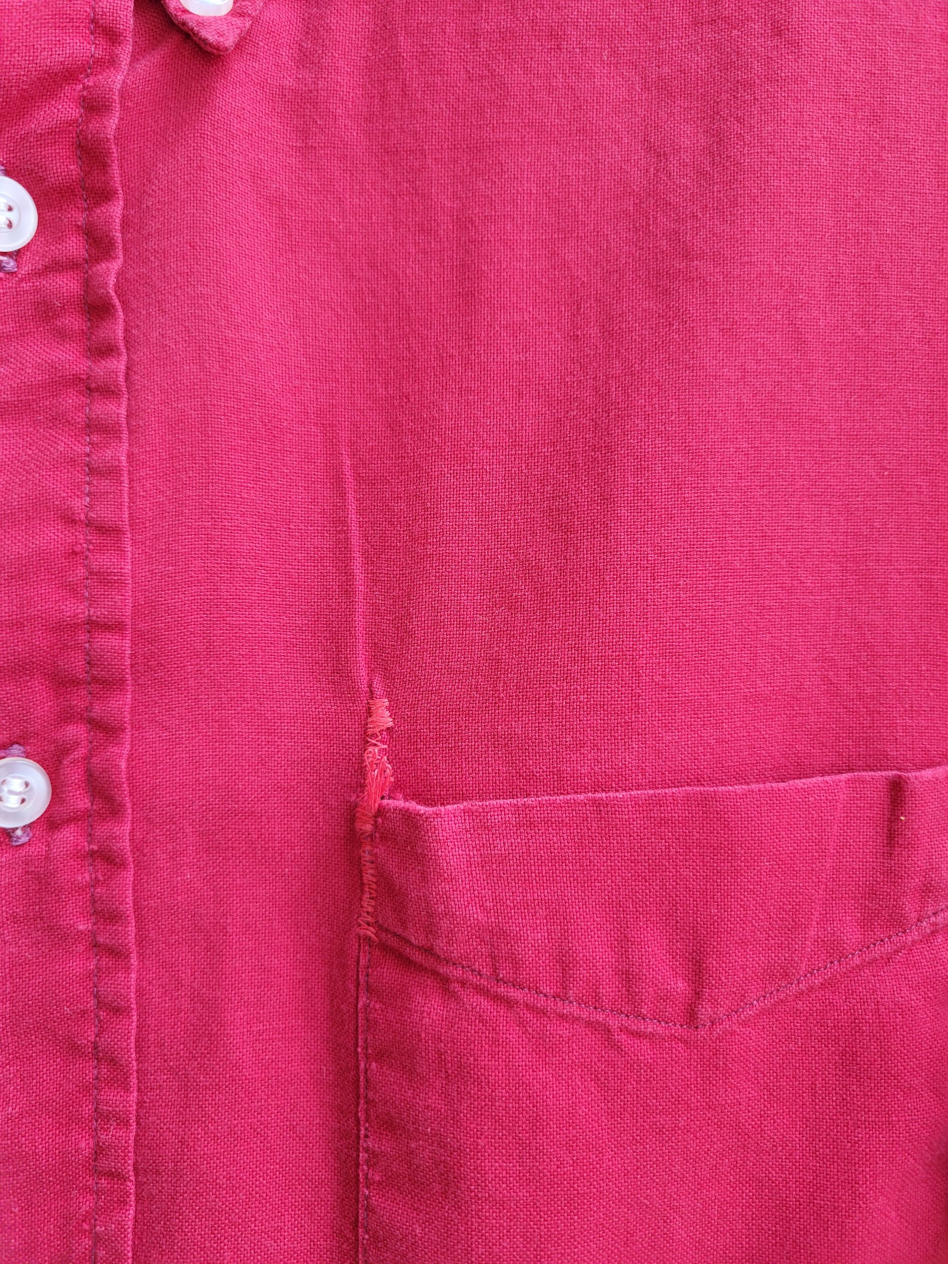 1960 Madder-Tones distressed button up, medium