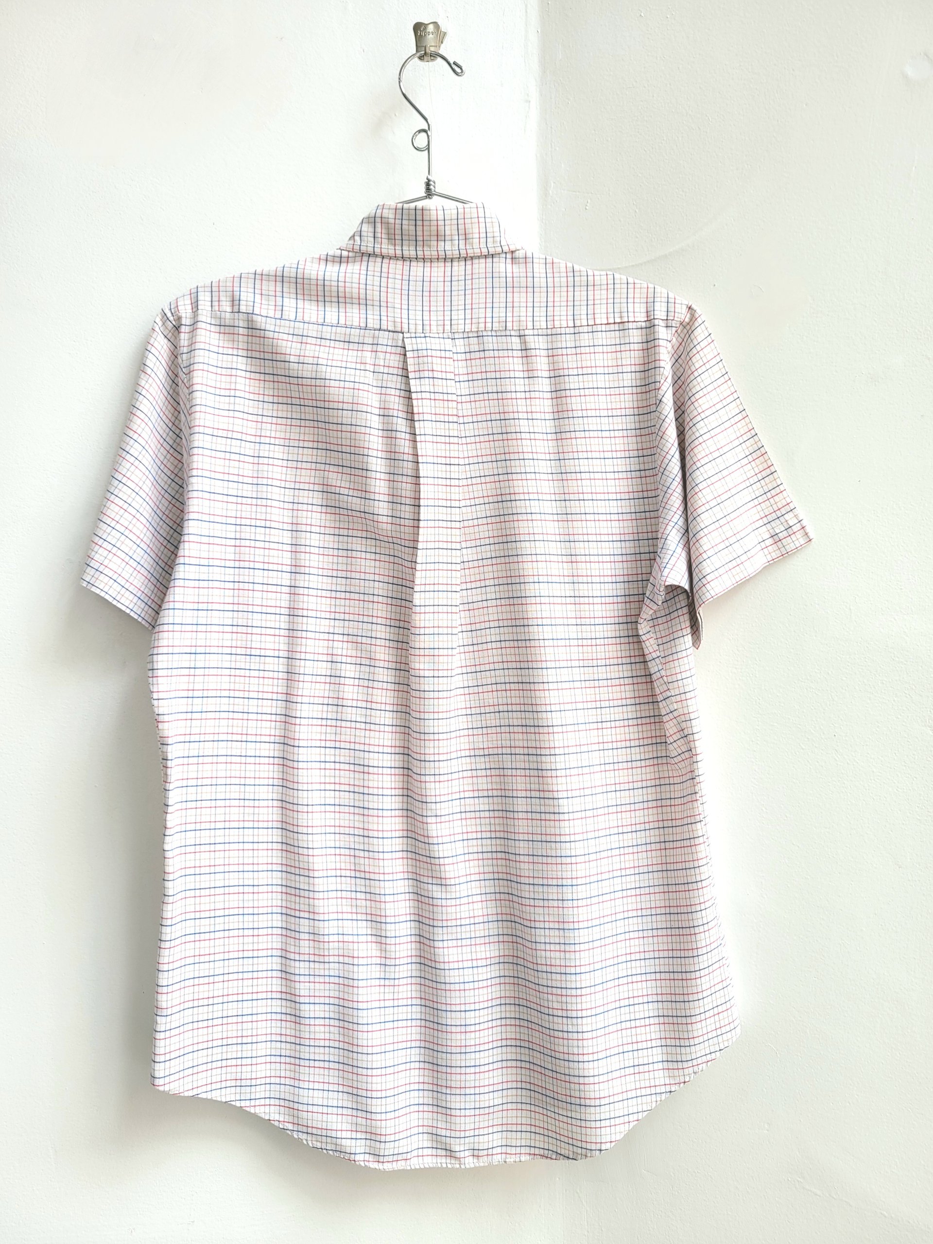 1970 272 plaid button up oxford shirt, medium