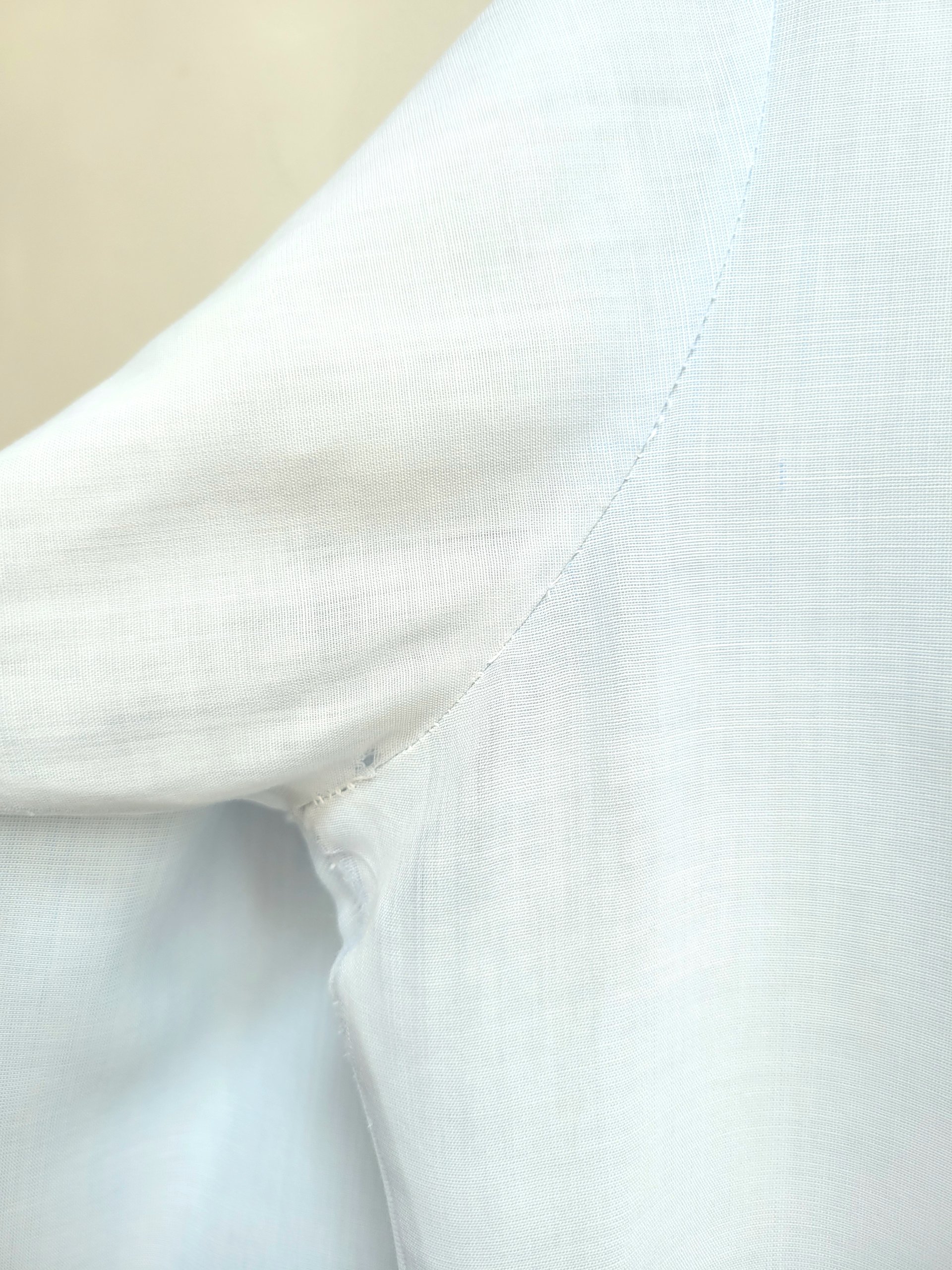 1960 Van Heusen Air Force blue button up shirt, medium