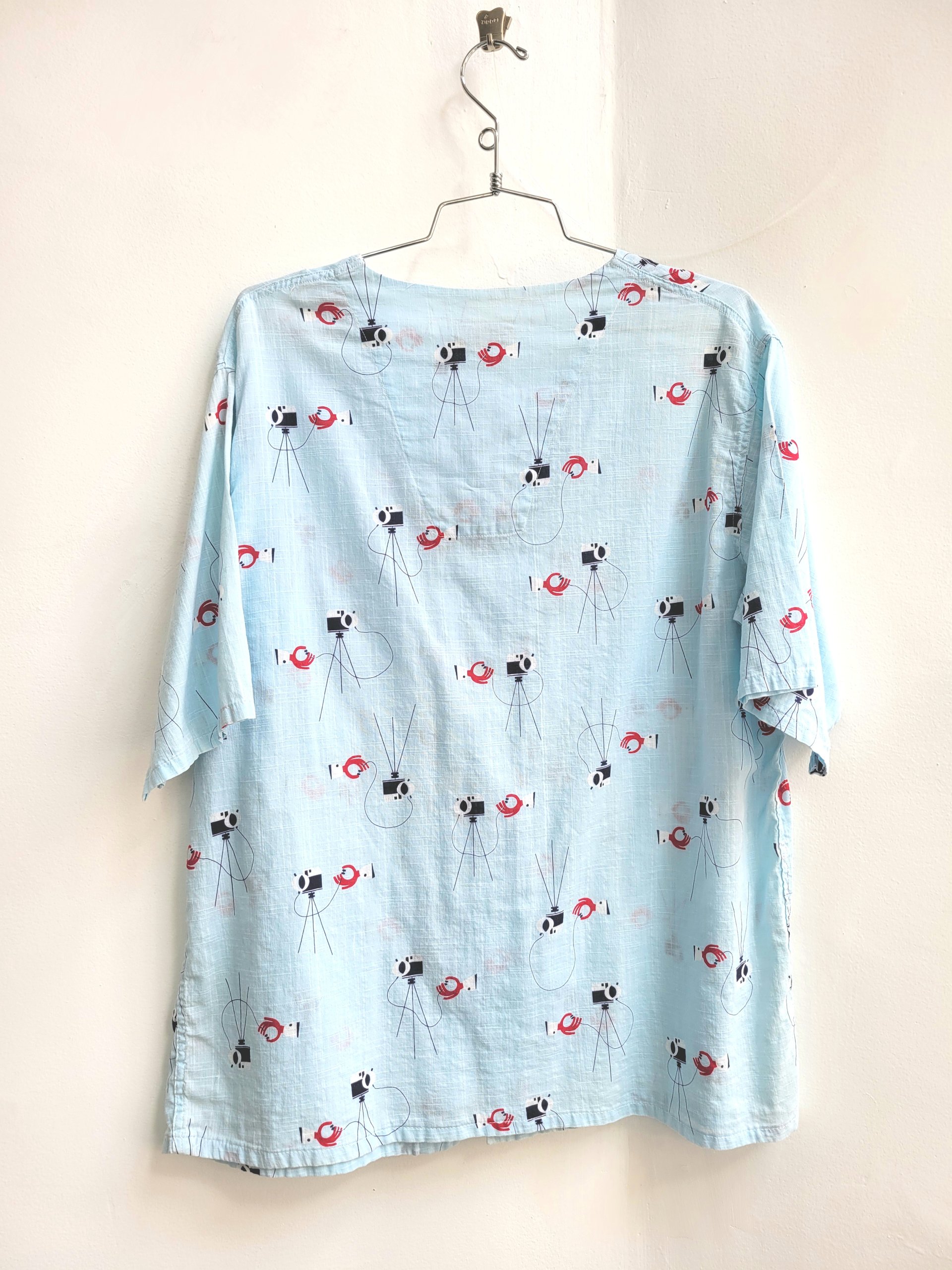 1950 Marlowe Mid Century Modern camera cotton set, medium