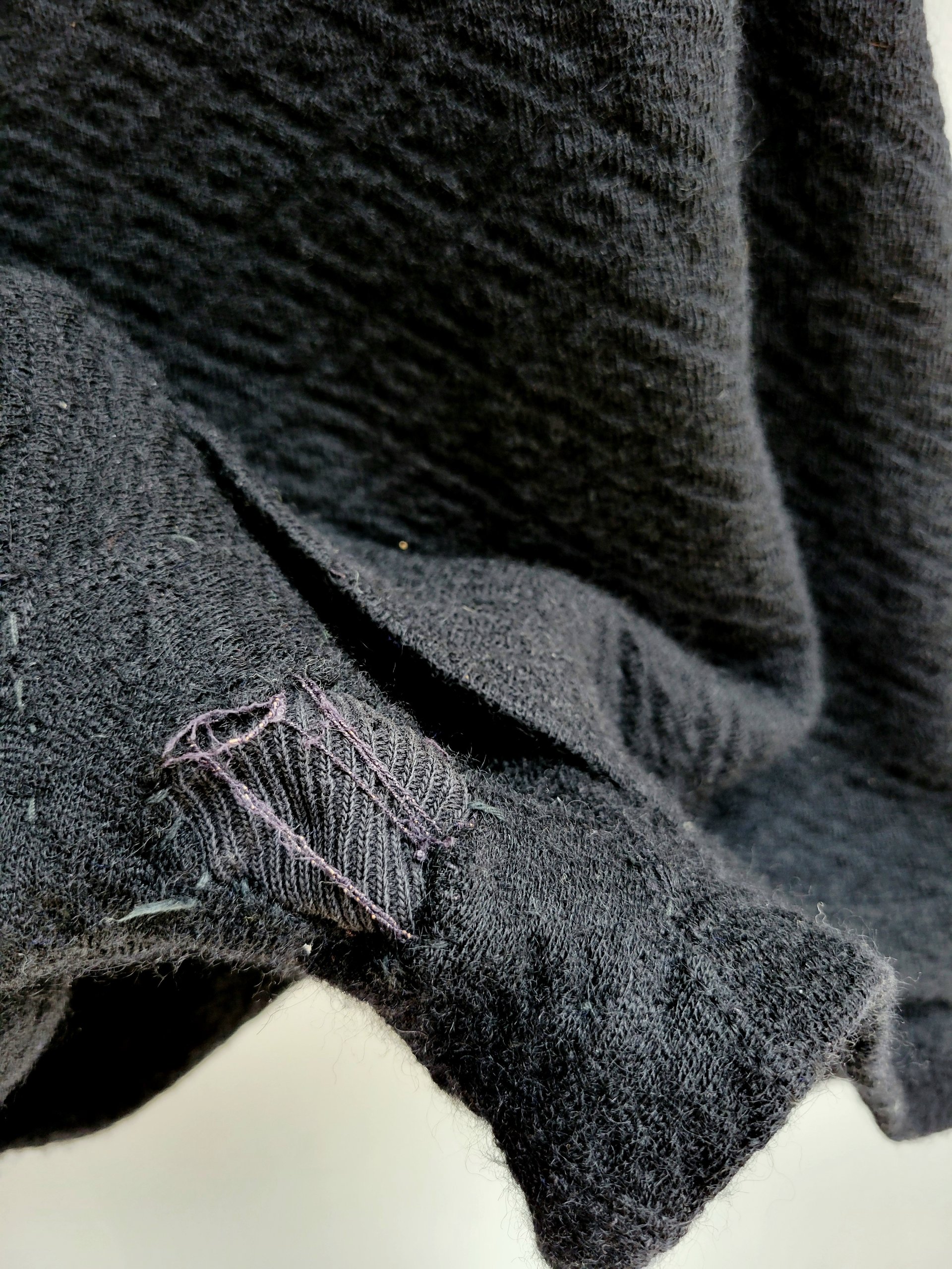 1930 Jantzen black wool swim suit, 40 / large