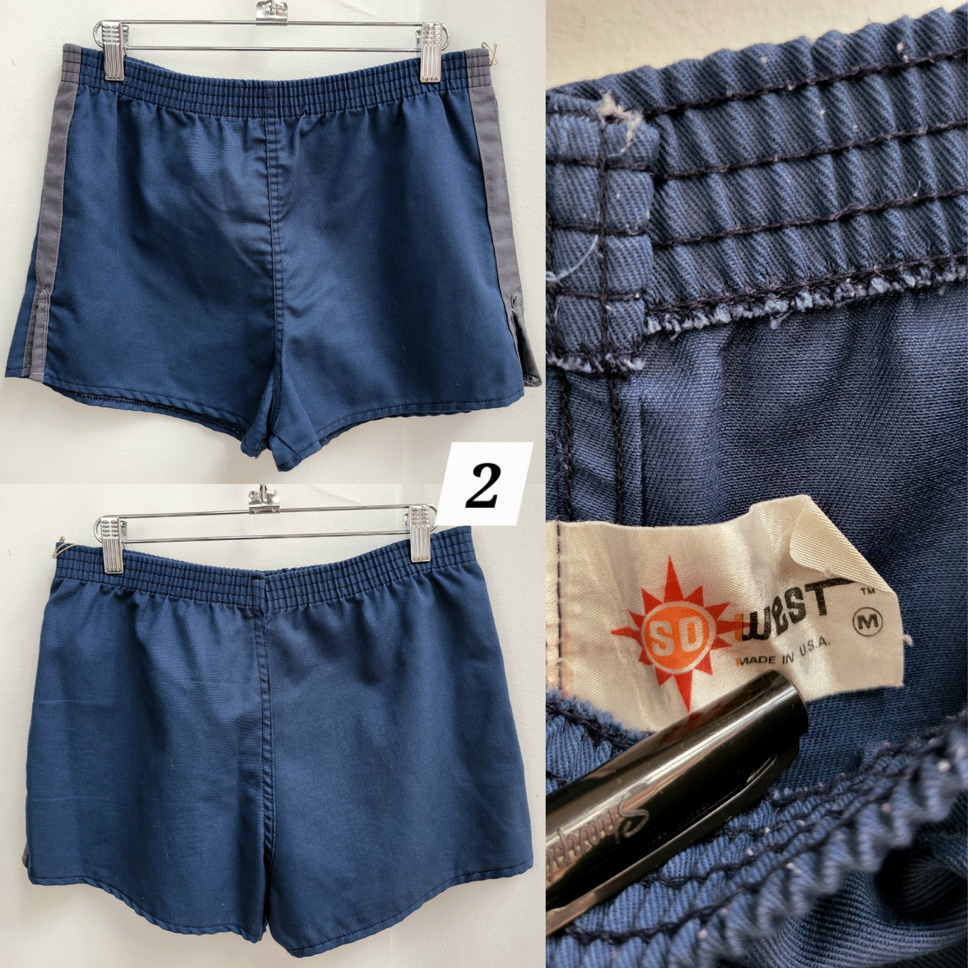 1940 - 70 gym shorts and swim trunks, choose one