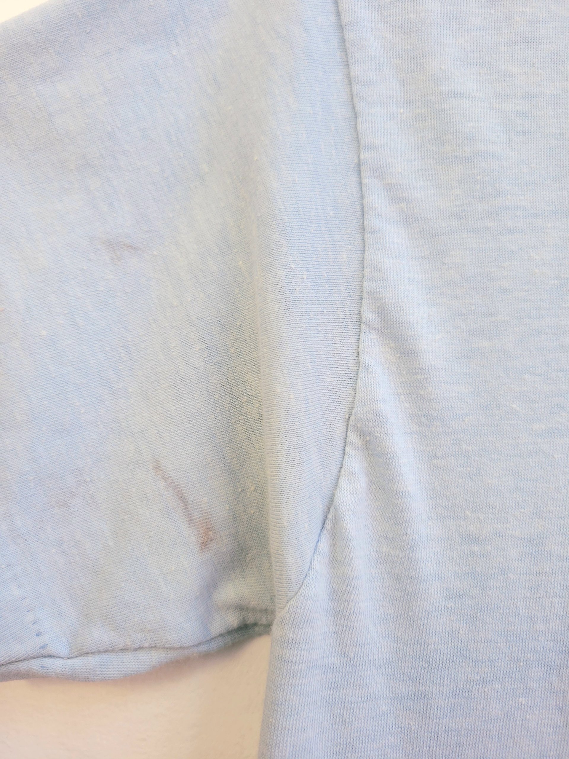 1987 kittens in boots distressed tee shirt, size small