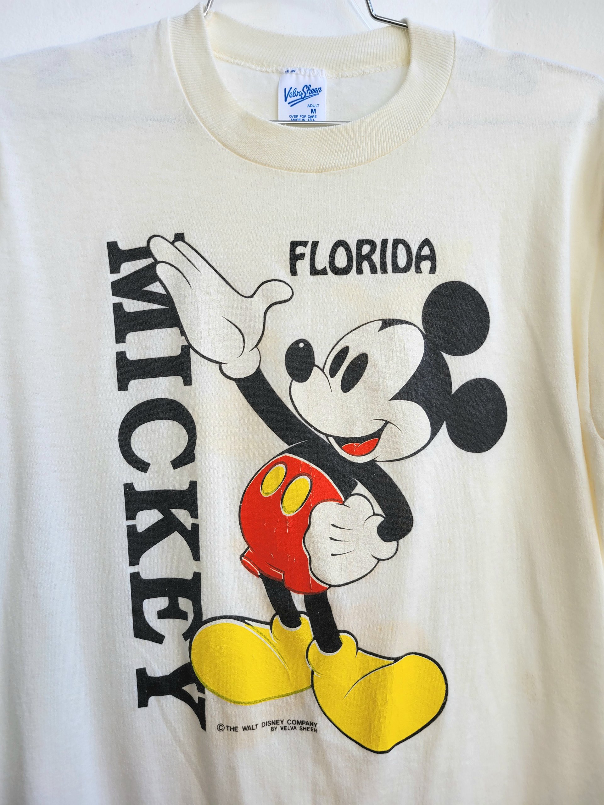 1970 Mickey Florida tee shirt, size medium