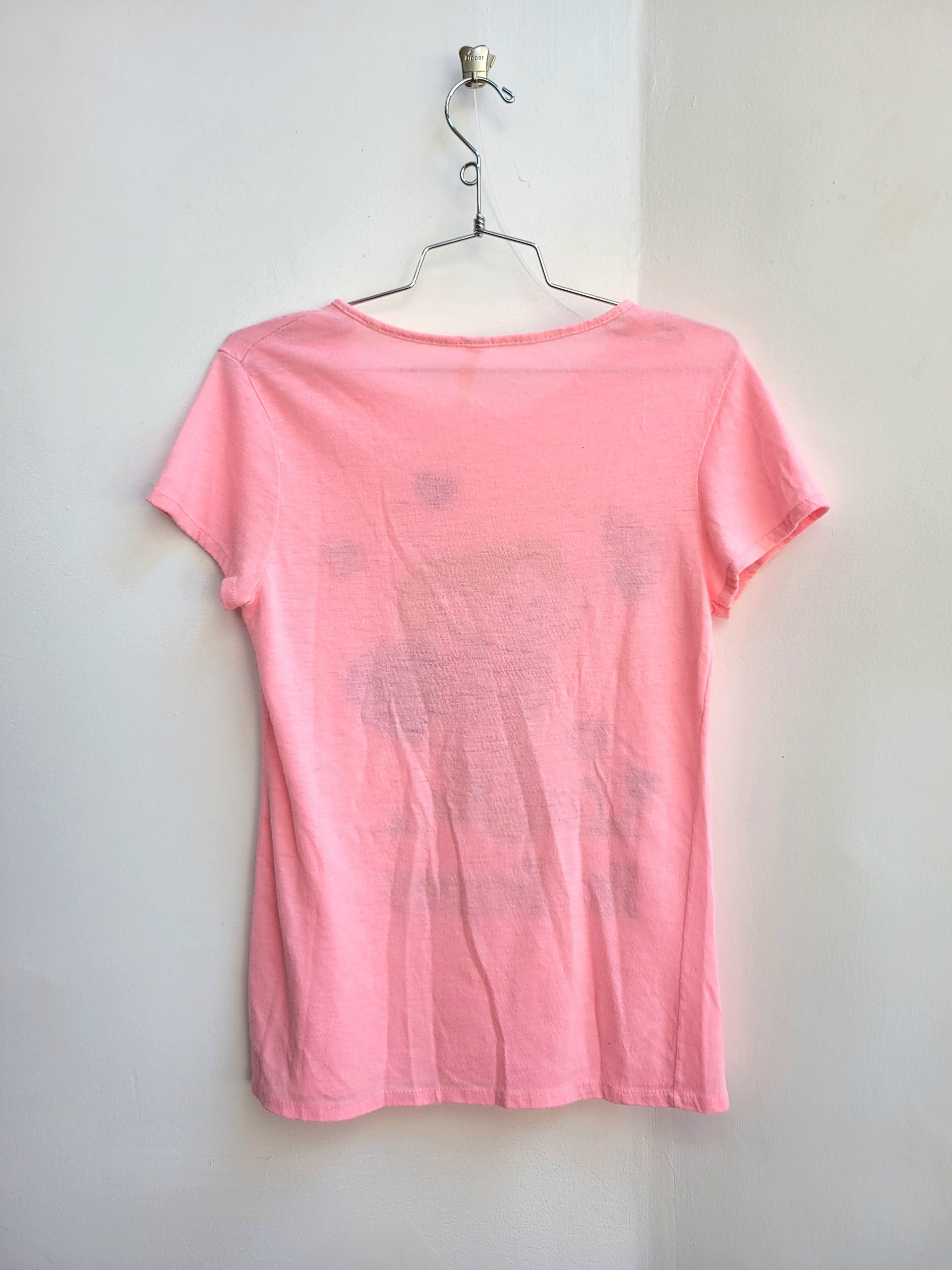 1970 I'm Dopey pink tee shirt, size small