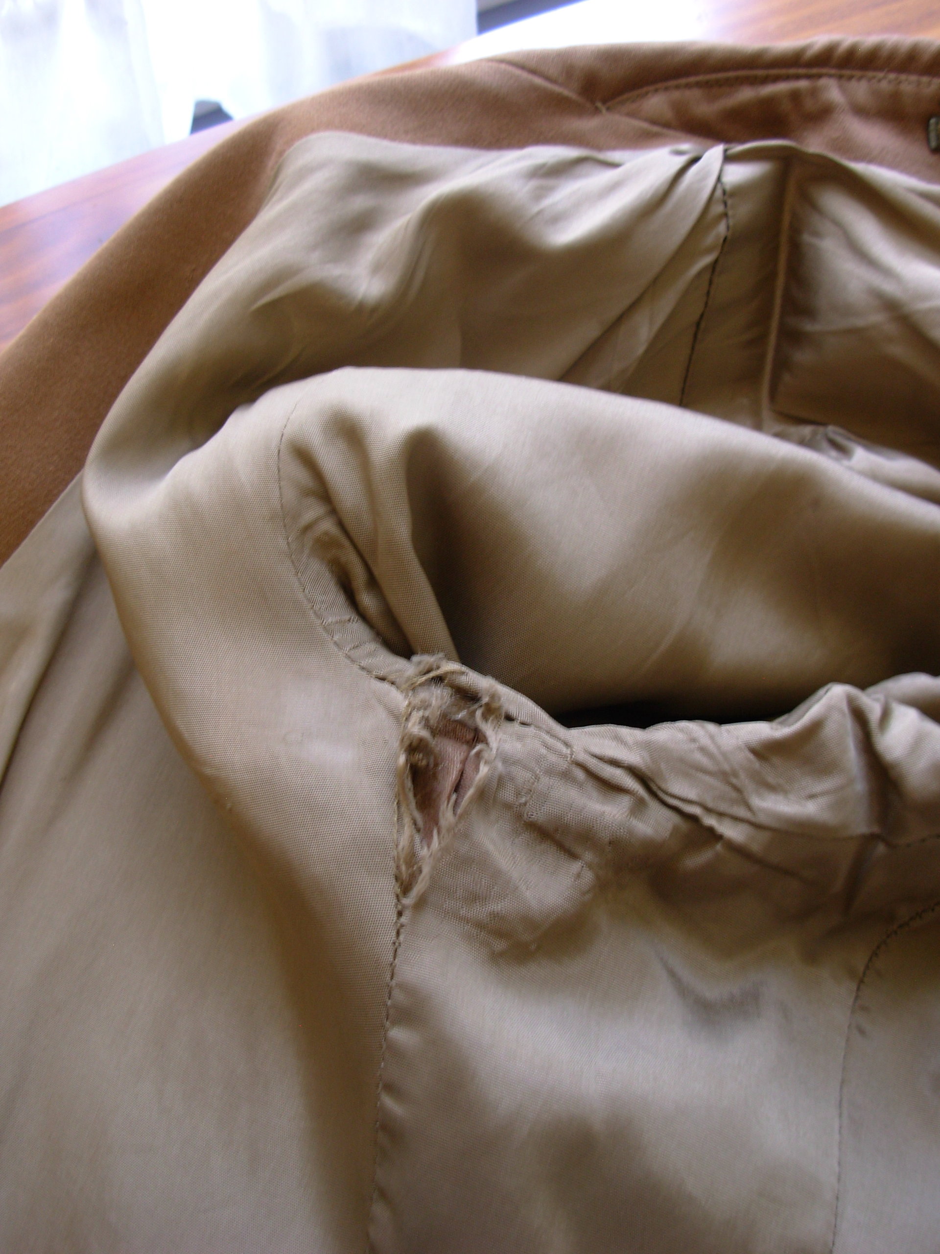 Vintage 70's light brown equestrian blazer jacket, men's size 40 / medium