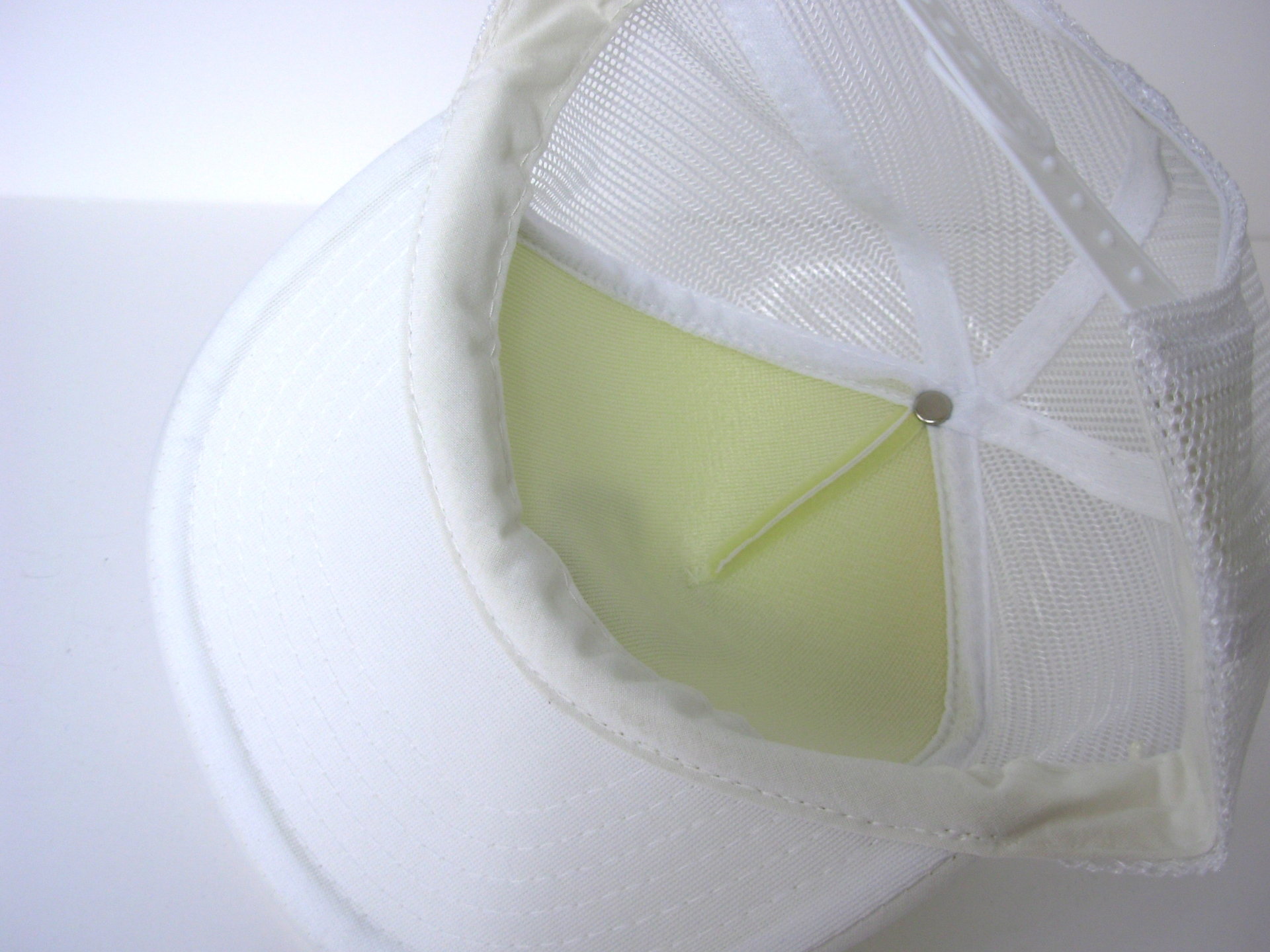 Vintage 70's Let Us Vote Ohio movement white trucker hat snap back, Boyce & Hart