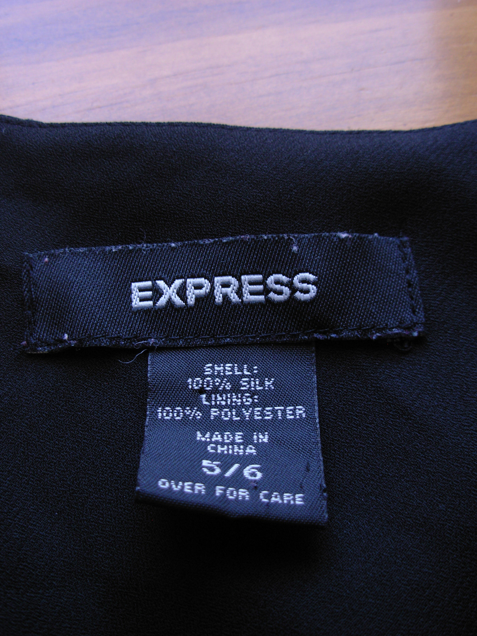 90's Express silk black mini dress, women's small / xs