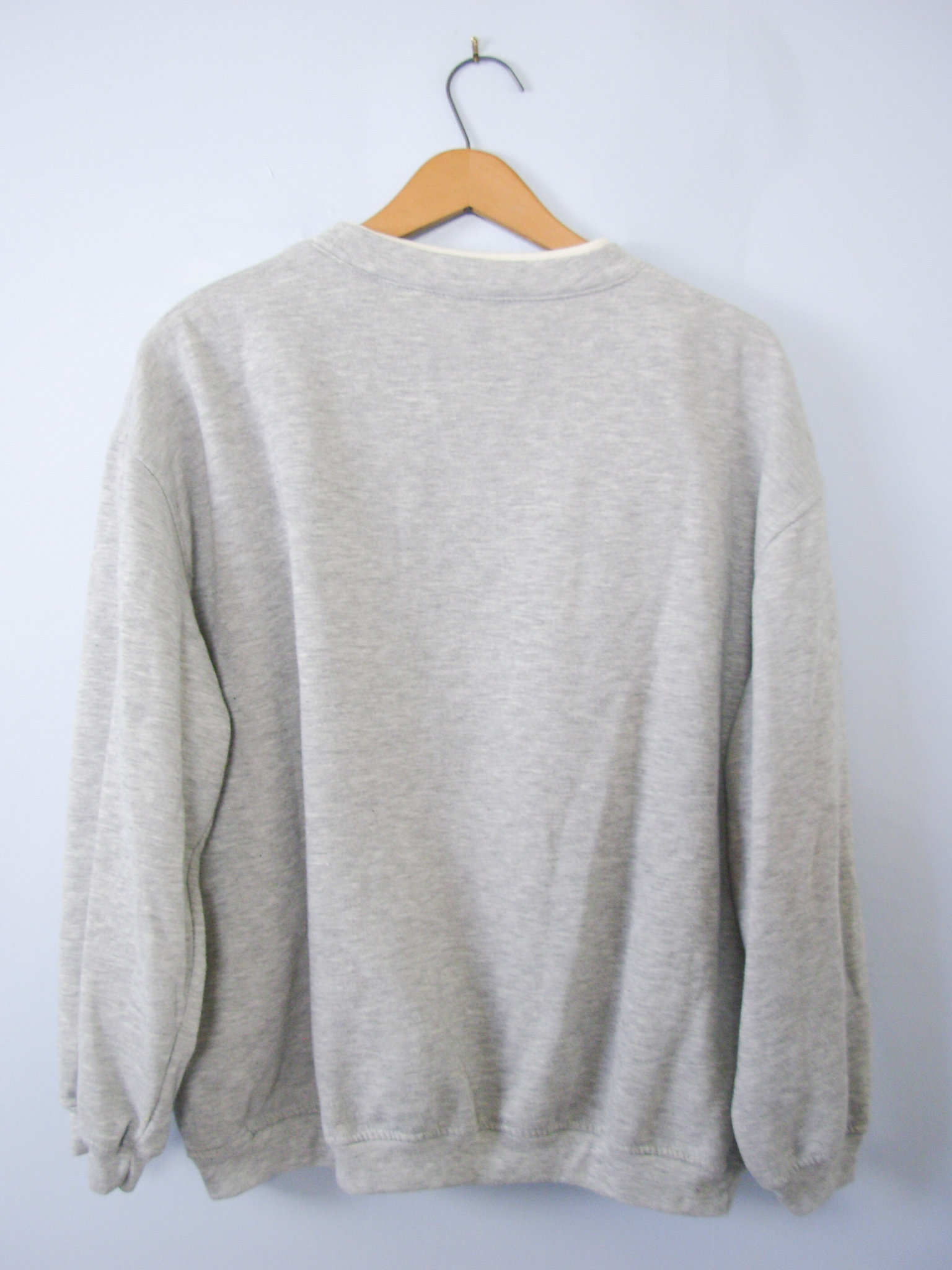 Vintage 90's cute birds Christmas sweatshirt pullover, men's size large