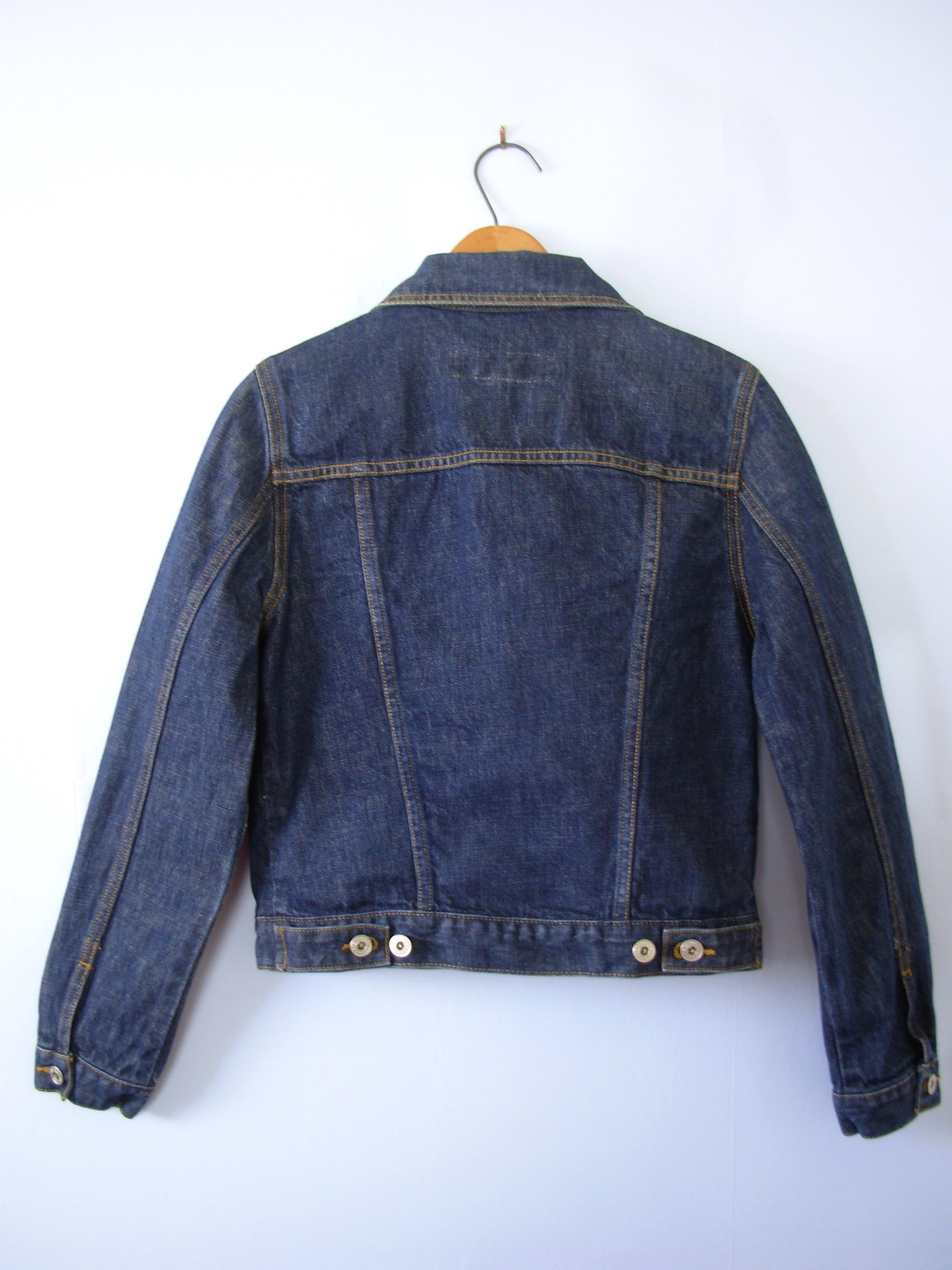 Vintage 90's dark denim jacket, Express jean jacket, women's size small
