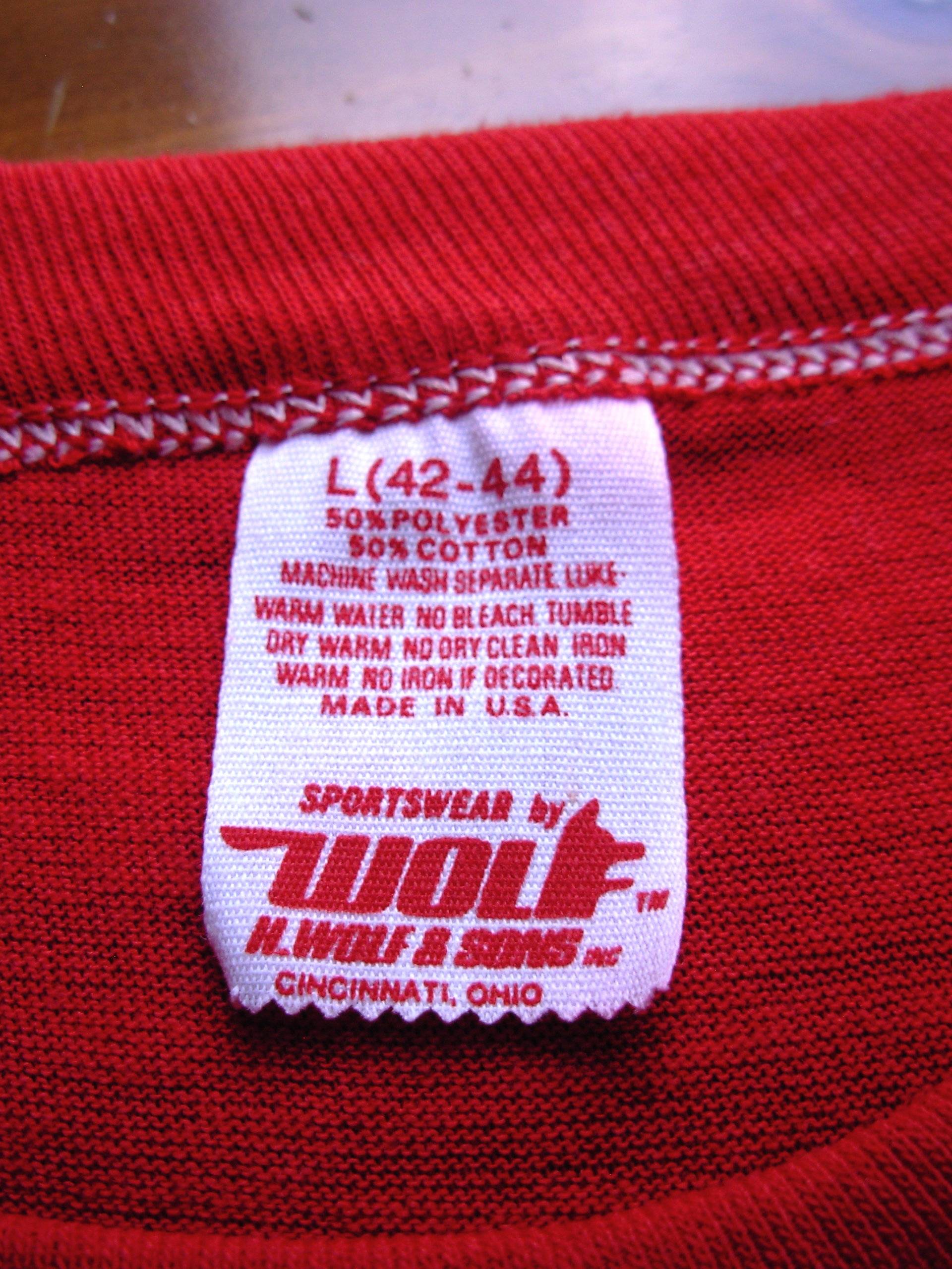 Vintage 70's rare Ted Nugent shirt Cincinnati Ohio concert band tee, size large