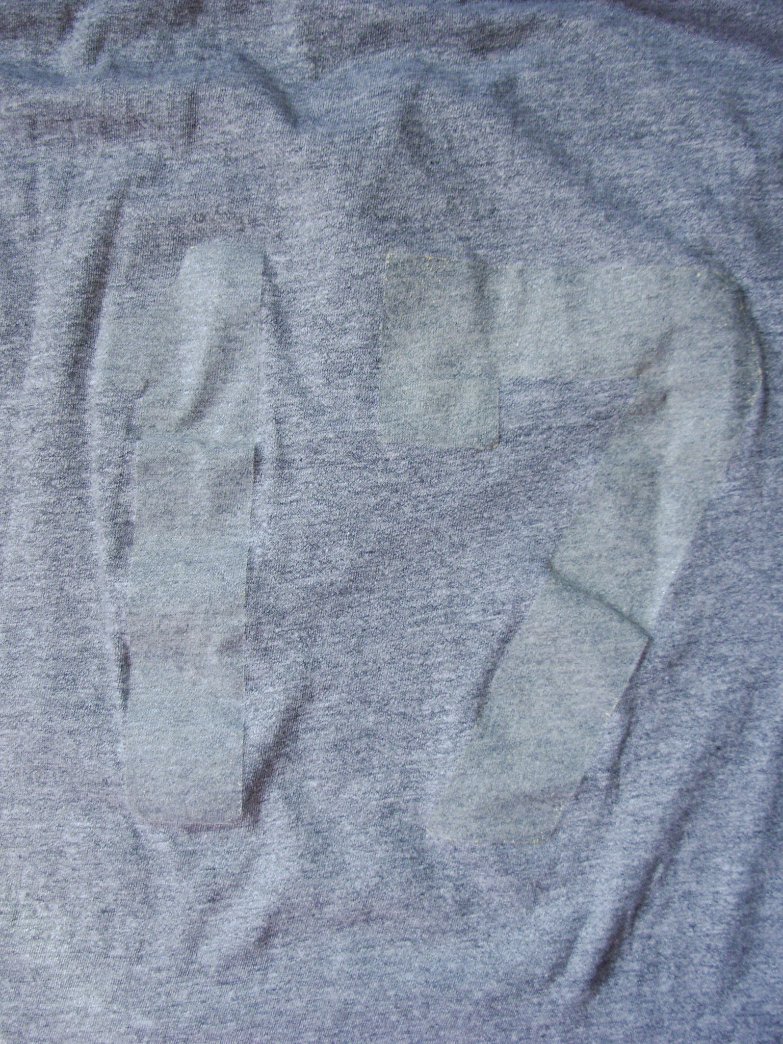 80's Rack Trucking grey henley graphic tee shirt, men's size medium