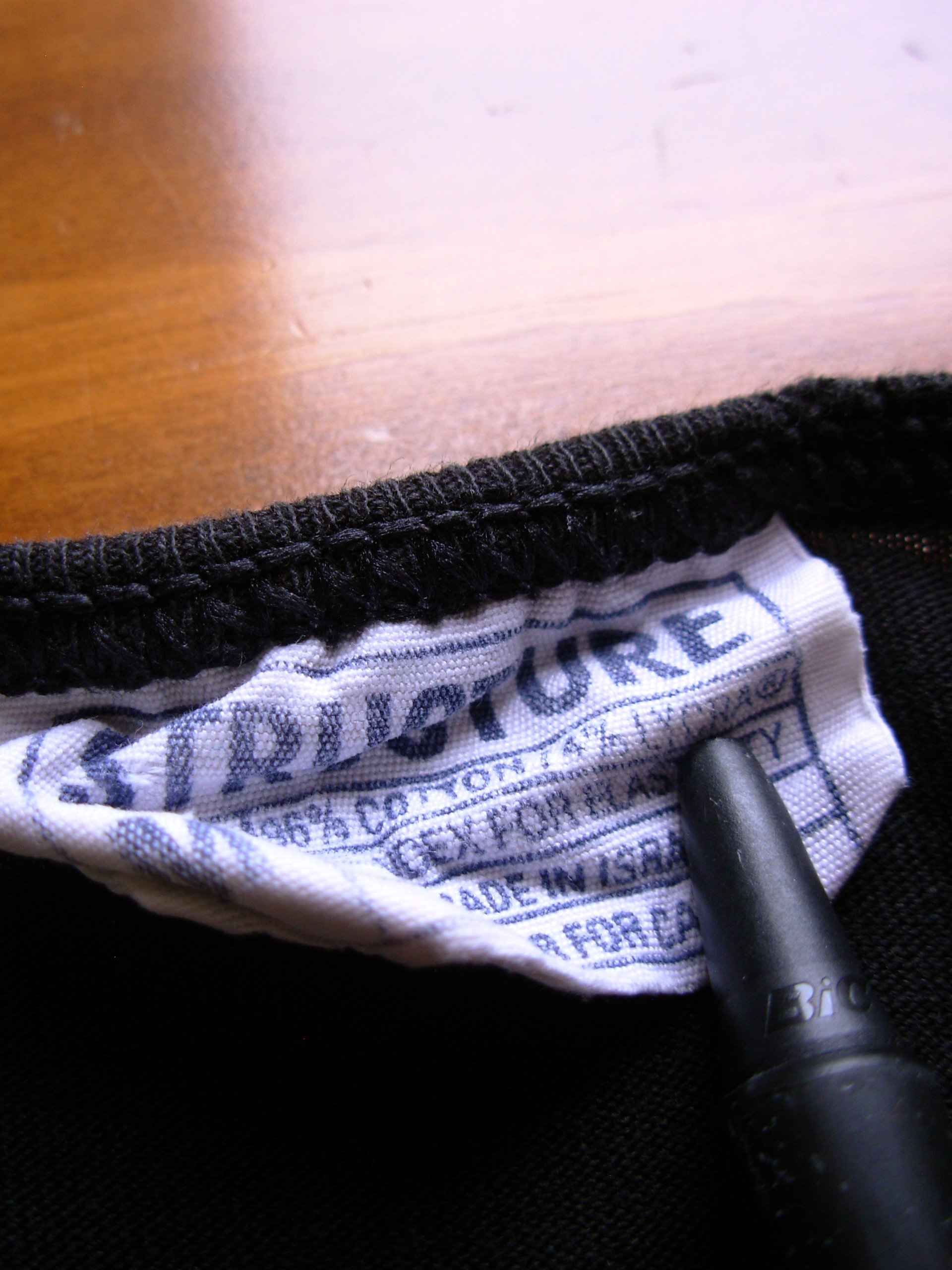 Vintage 90's distressed plain black tee shirt, women's size medium