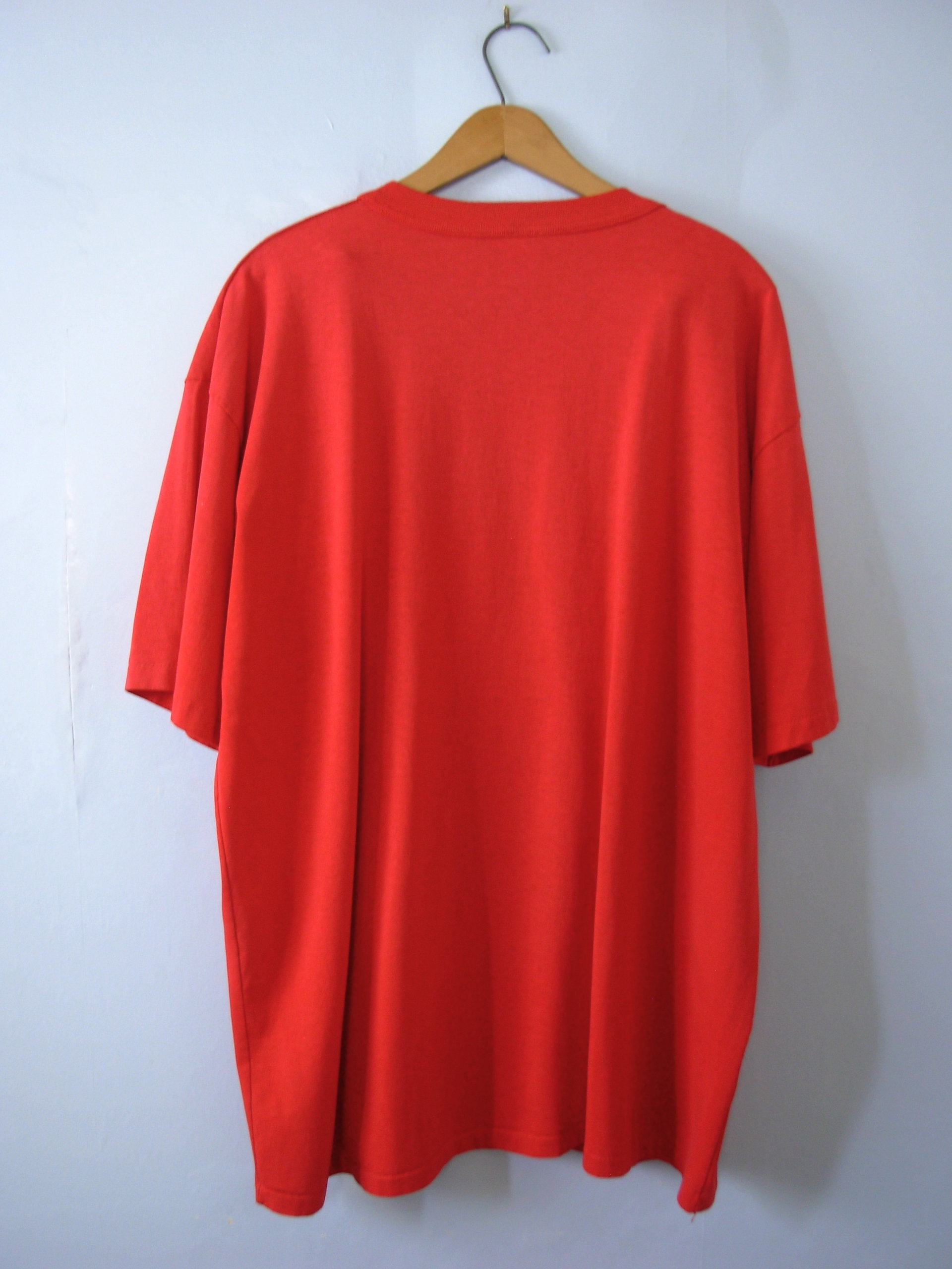 Vintage 90's graphic tee, Fire Chiefs are just Loveable Teddy Bears red shirt, size XXXL