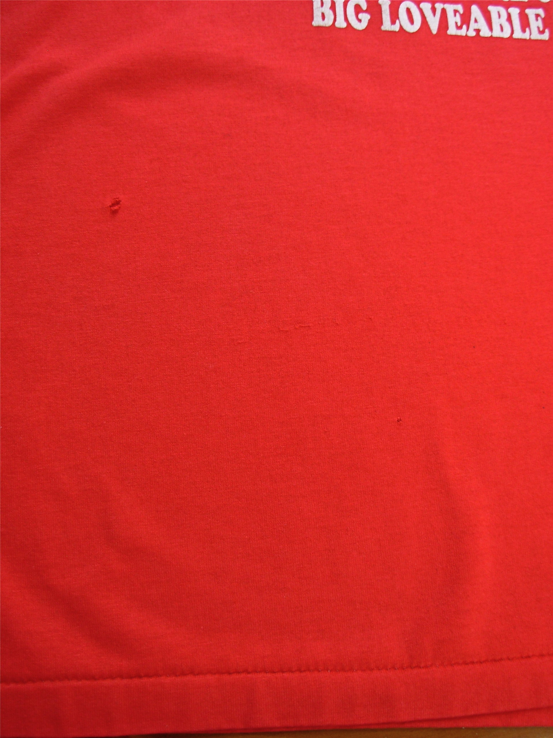 Vintage 90's graphic tee, Fire Chiefs are just Loveable Teddy Bears red shirt, size XXXL