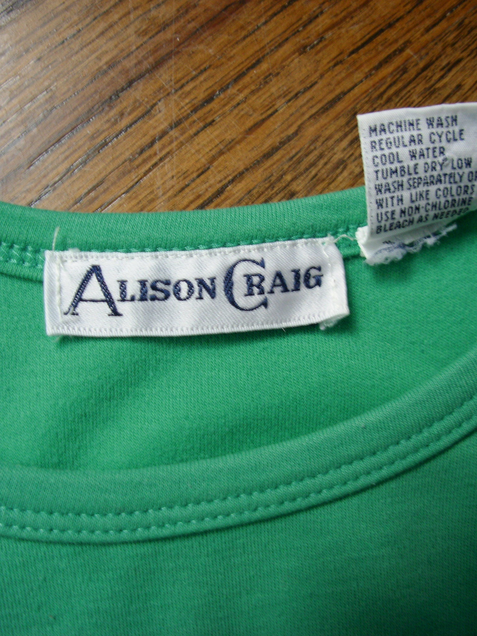80's distressed teal tank top, women's size medium