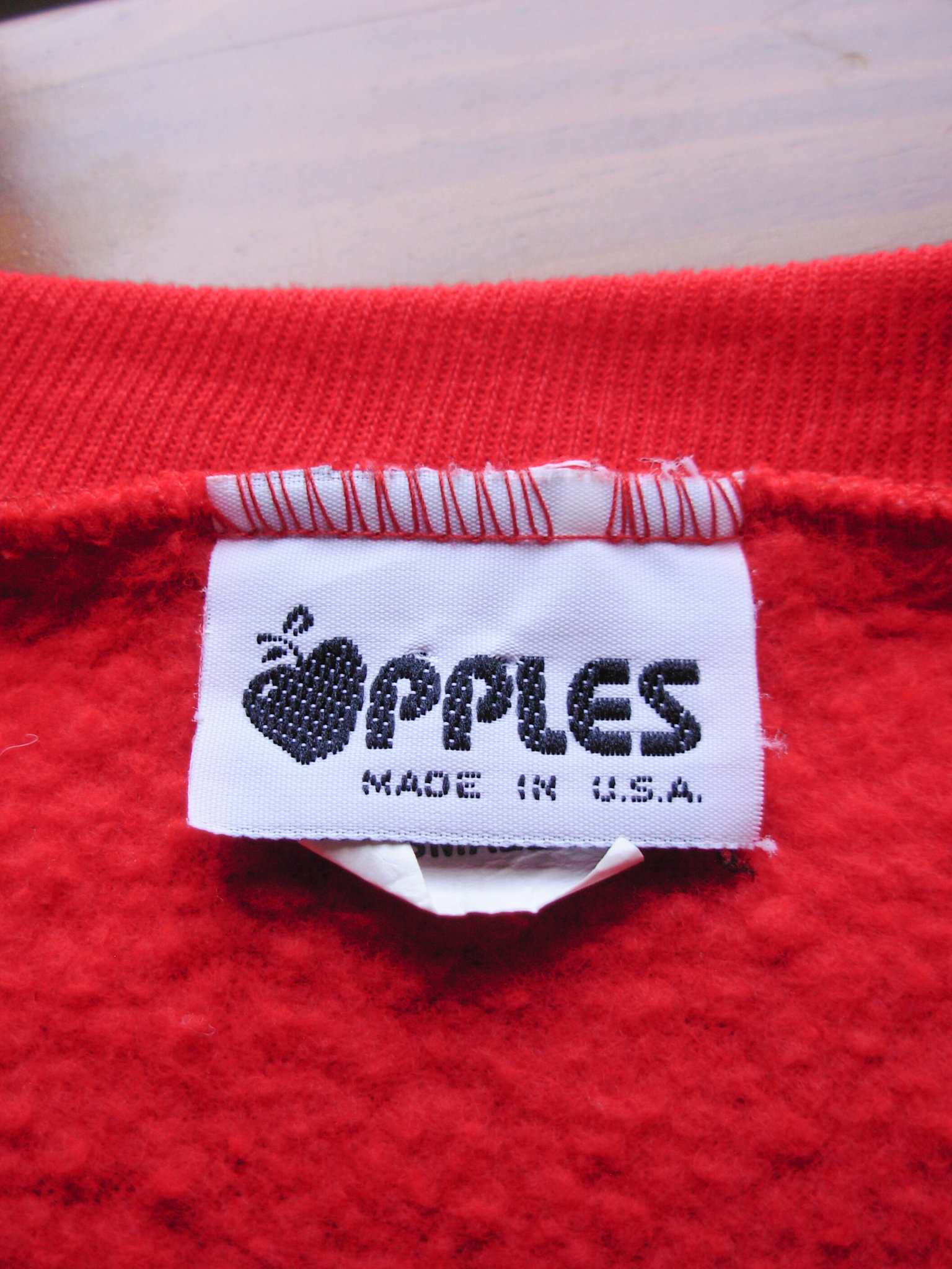 Vintage 80's cute teddy bear christmas sweatshirt, men's small