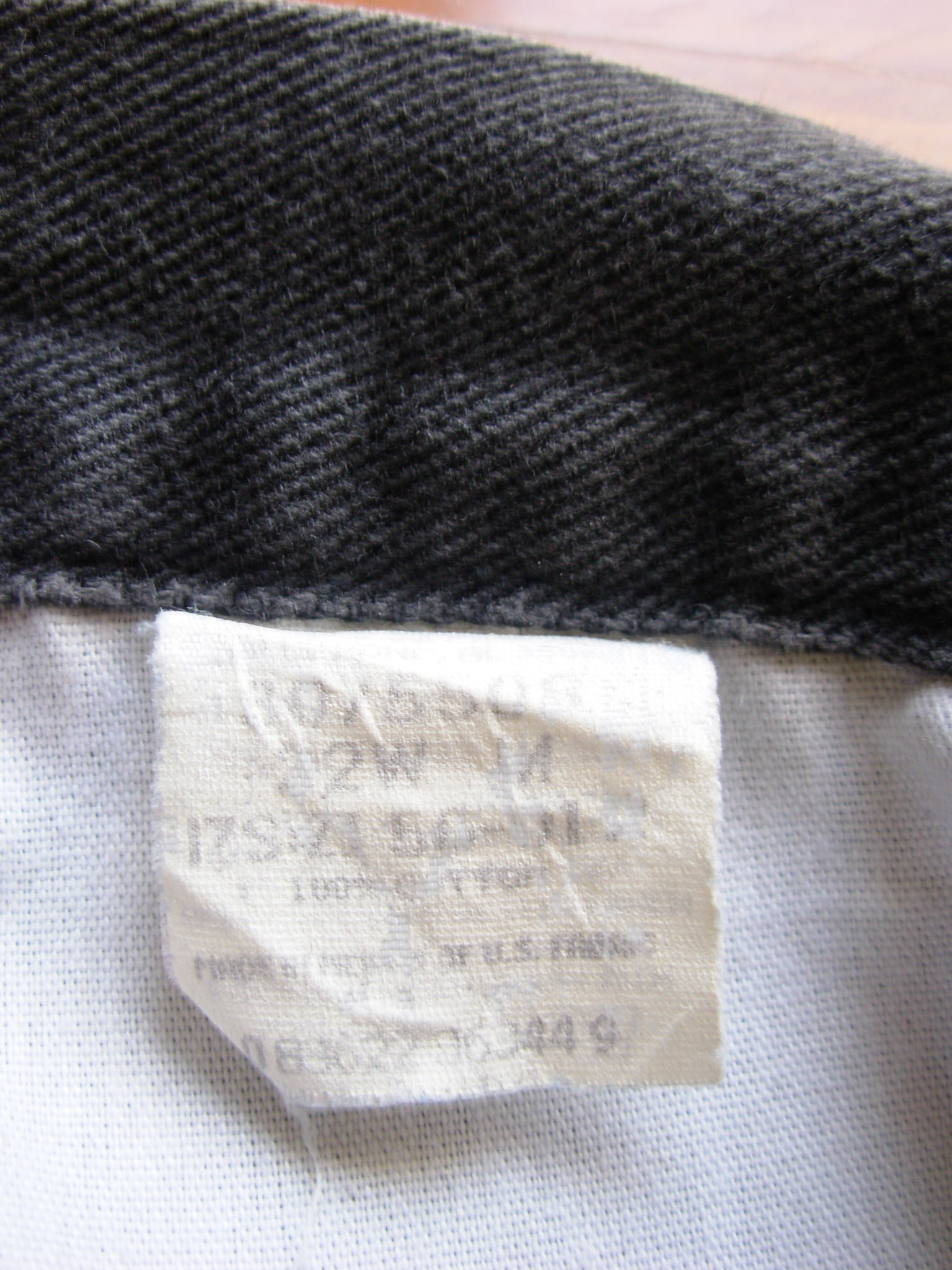 90's Lee black high waisted jeans with tapered leg, women's size 20 / 22