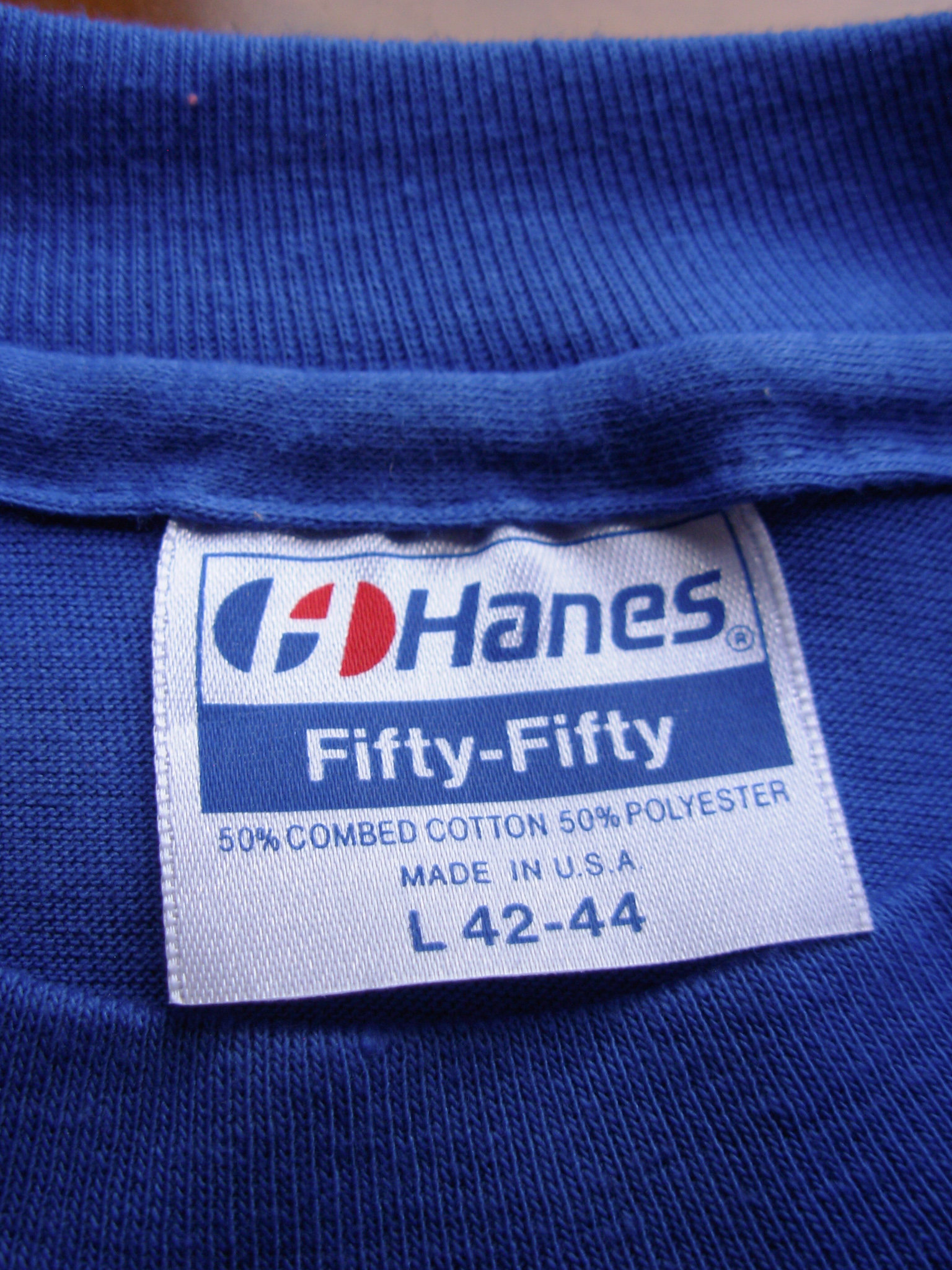 Vintage 80's USA jobs graphic tee shirt, men's size large